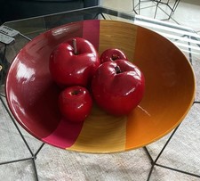 Obstschale, große Bambus