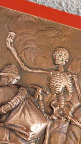 Memento mori kupfer bild - kupfer,