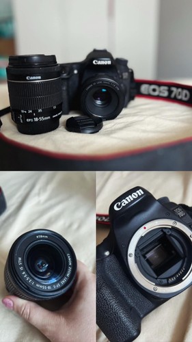 Canon eos 70d mit objektiven - eos,