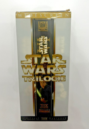 Star wars trilogy filme vhs - star,