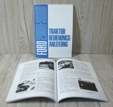 Ford Bedienungsanleitung Traktor 2000 und 3000 ab April 1968