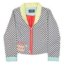 EVA & CLAUDI Damen Jacke blau