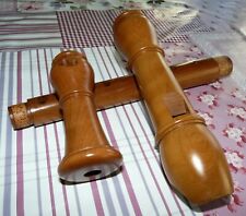 Schöne FEHR Alt-Blockflöte, barocke Griffweise, 2x Doppelloch, toller Klang!