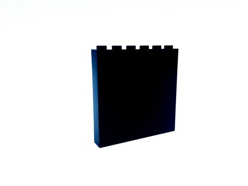 Lego wand stück 6 x - x,
