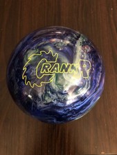 Lane#1 Bowling Ball "Crank R" 15 lbs. Farbe silver-purple Reactive Resin NEU