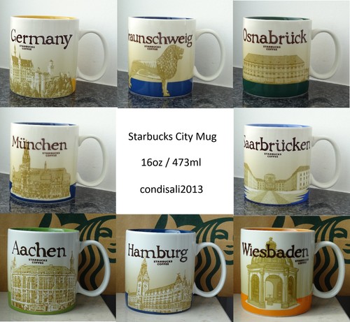 Starbucks city mug tasse - starbucks,