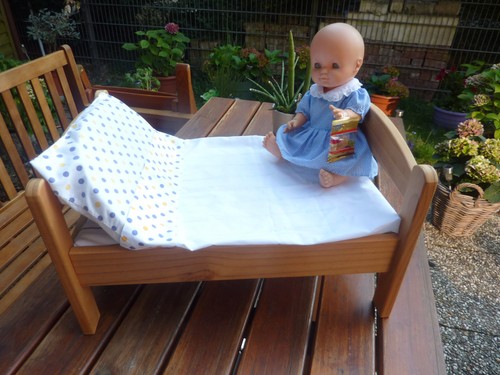 Puppenbett ikea mit bettzeug - puppenbett,,