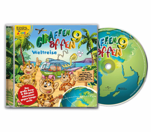 Giraffenaffen weltreise - giraffenaffen, |