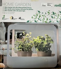 Romberg Home Garden mit LED-Beleuchtung Mini-Garten Zimmergewächshaus Minigarten