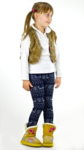 Winterleggings warm mädchen - warm,