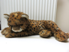 Großer Leopard - Vintage -Kuscheltier- Stofftier