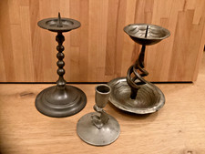 Konvolut Kerzenständer 2xZinn