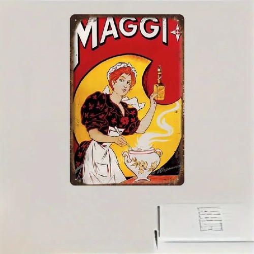 Blechschild maggi suppenwürze - blechschild,