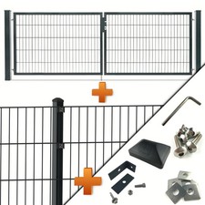 Doppelstabmattenzaun SET inkl