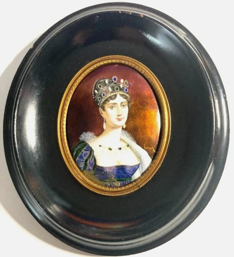 LIMOGES-PORZELLAN-PORTRAIT