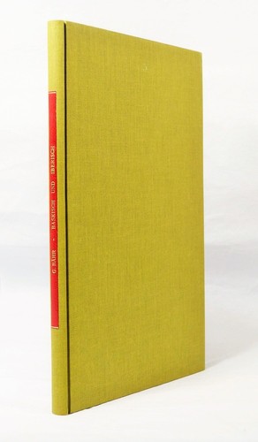 Bähr baskisch und - (gerhard),