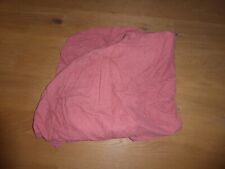 Spannbetttuch Spann Bettlacken 100 x 200 Biber Baumwolle orange