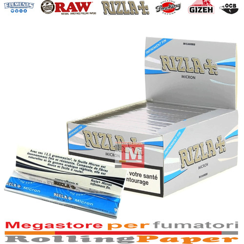 Cartine rizla micron lunghe - cartine,