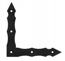 Winkelverbinder Schwarz Antik