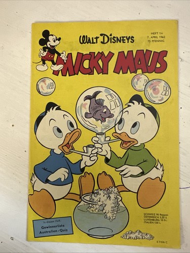 Micky maus 1962 heft - micky,