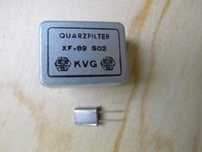 Prima für Amateurfunk-Selbstbau-Projekte: SSB-Quarzfilter XF-89 S02 von KVG