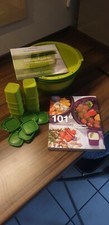 Tupperware Microgourmet + 8 Förmchen+Kochbuch 