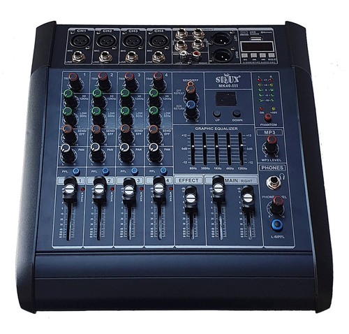 Powermixer kanal 1000 watt - powermixer, 4-kanal