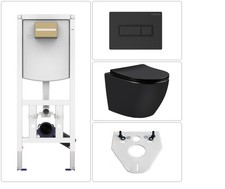 Wand hänge toilette - wc, toilette-set