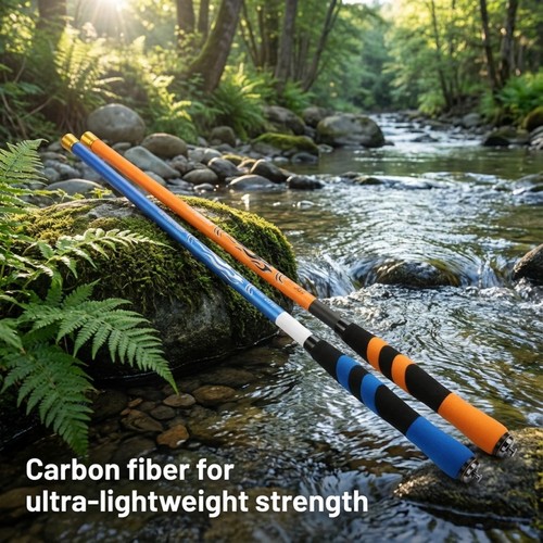 Carbon teleskopstange m - carbon, 3,6