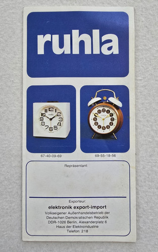 Glashütte ruhla weimar veb - weimar,