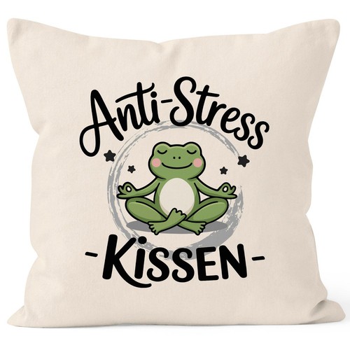 Kissenbezug yoga frosch - yoga, |
