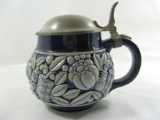 Bierkrug Bierkrug Salzglasur 0,5 Liter Ø ca 13 cm Höhe 14 cm (268)