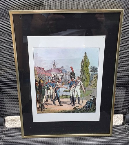 Kunstdruck duell zwischen - kunstdruck,,