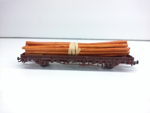 Roco flachwagen mit ladung - roco,