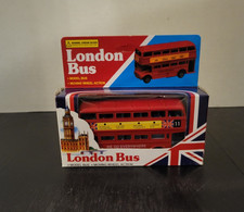 Red london bus double - red, decker