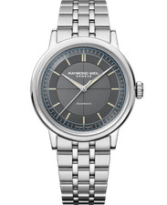 Raymond Weil Millesime Silber Herren Armbanduhr 2925-ST-60011