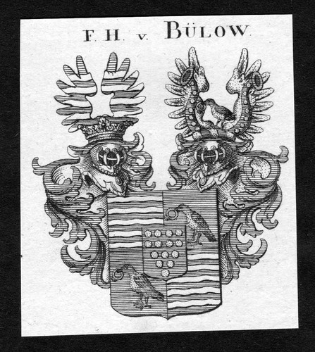 1820 bülow buelow wappen - -,