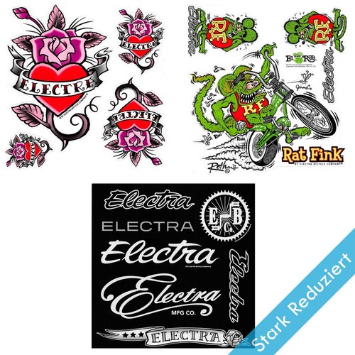 Electra fahrrad rahmen - electra, sticker