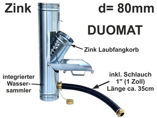 Zink duomat regensammler mit - duomat,