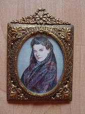 Miniatur Gemälde Malerei