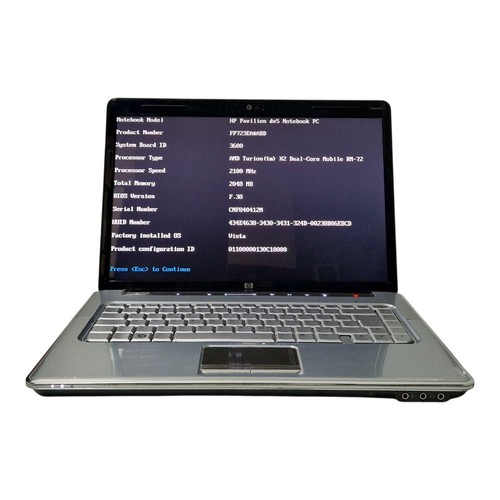 Pavilion dv5 notebook - dv5, –