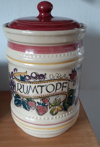 Jahre keramik rumtopf 6 - jahre,