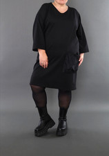 AKH  Kleid feiner Jacquard, EG 42,44,46,48,50,52,54 Farbe 7052: schwarz