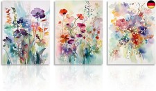 Dazzlewall Aquarell Blumen