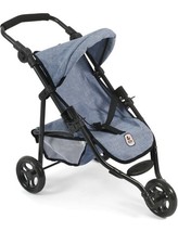 Bayer Chic 2000 (612-50 )Puppenbuggy Lola Jeans Blau B-Ware Neuwertig