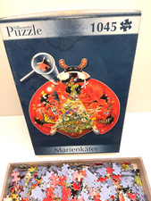Komplett und rar: 1045Teile Silhouette Puzzle Marienkäfer   TOP