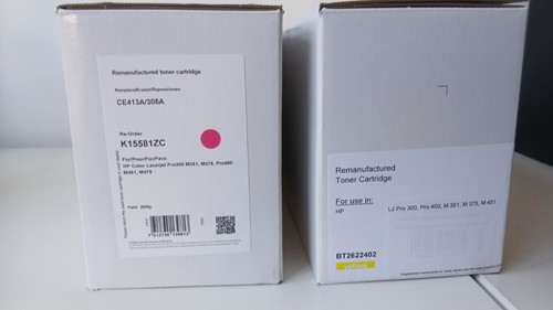 Druckerpatronen magenta und - magenta,