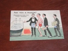 ORIGINAL COMIC FREIMAURER