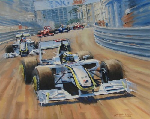 Jenson button brawn racing - jenson,