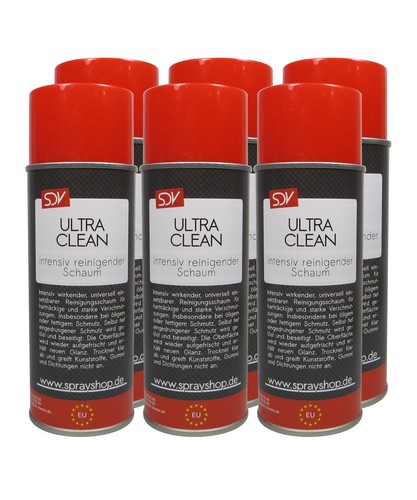 Ultra clean spray 400ml - spray, 6x